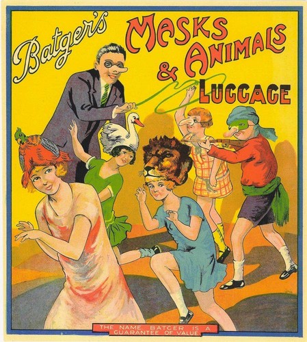 Masks animals crackers - &,