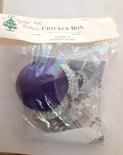 Cracker box christmas ornament - cracker,