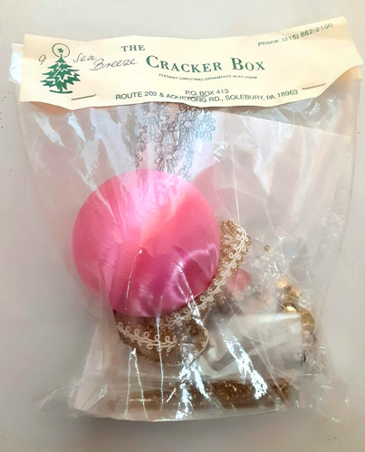 Cracker box christmas ornament - cracker,