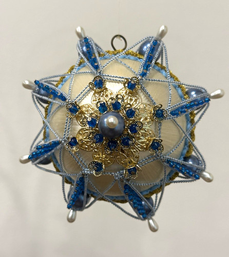 Vintage cracker box beaded - vintage,
