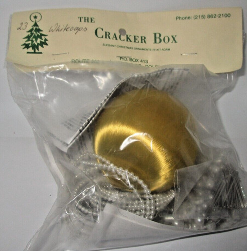 The cracker box ornament kit - the,